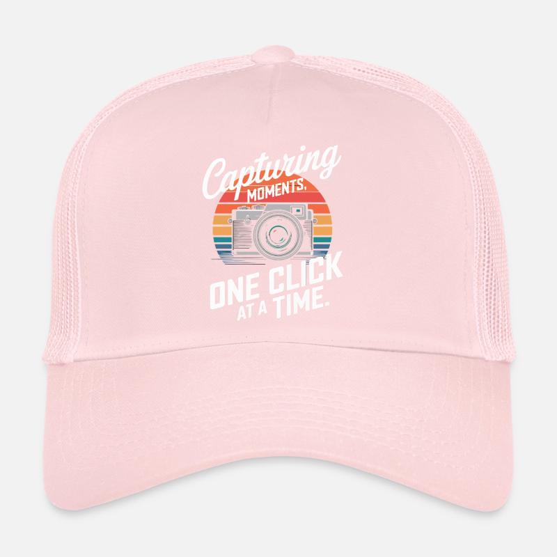 Capturer des instants, un clic à la fois. Casquette trucker 