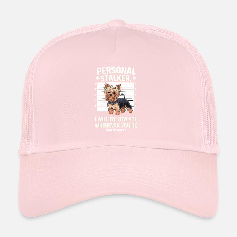 Personal Stalker Dog vous accompagne partout Casquette trucker 