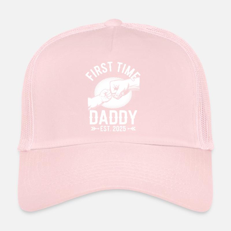 Première fois Papa Est. 2025 Casquette trucker 