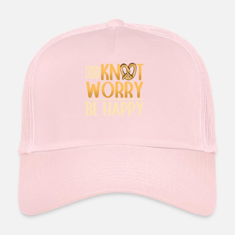 Ne vous inquiétez pas, soyez joyeux avec un Casquette trucker 