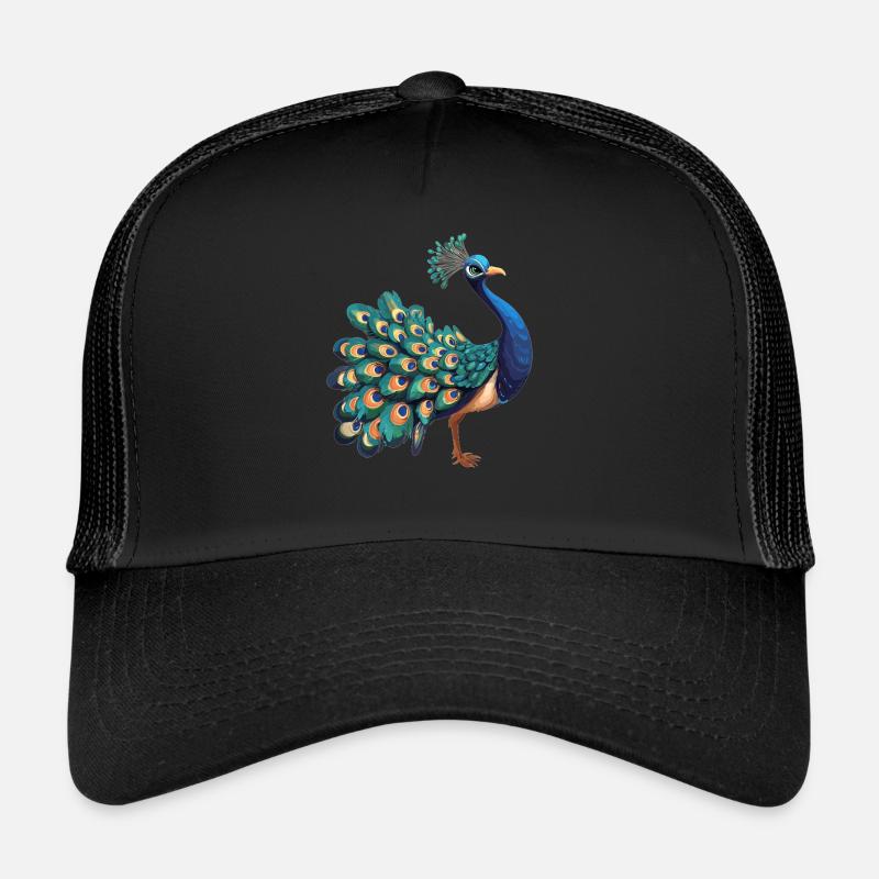 Pfaue Pfau Trucker Cap