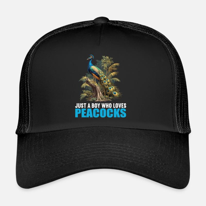 Pfaue Pfau Trucker Cap