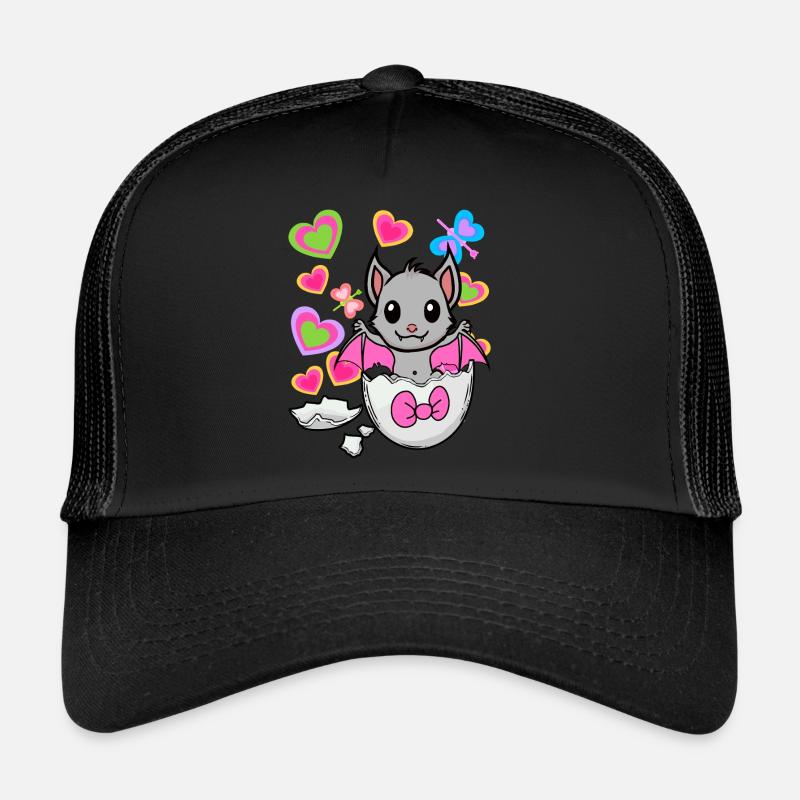Bat Eggshell Birth Egg Children Child Trucker Cap
