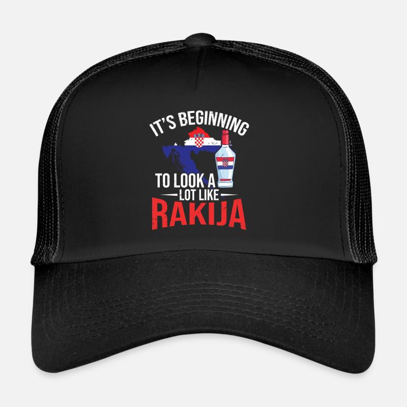 Ça commence à ressembler beaucoup à du rakija Casquette trucker 