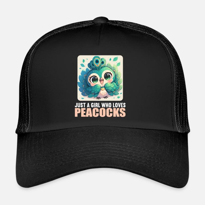 Pfaue Pfau Trucker Cap