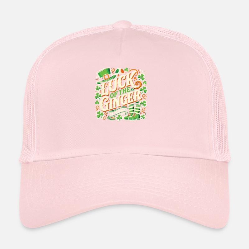 Ginger's Happiness St. Patrick's Day Trucker Cap