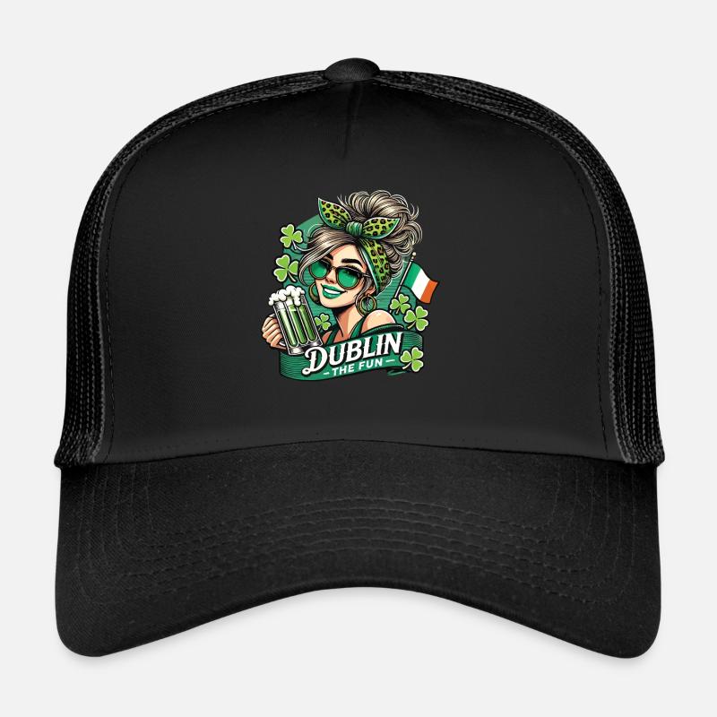 Dublin The Fun St. Patrick's Day Feier Trucker Cap