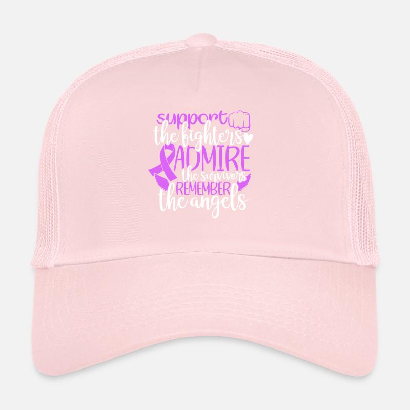 Soutenez les combattants, admirez les survivants Casquette trucker 