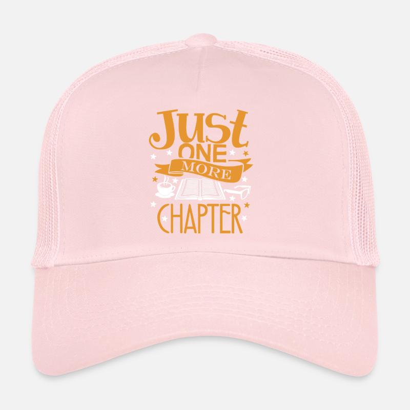 Reading Just One More Chapter Book Love Trucker Cap