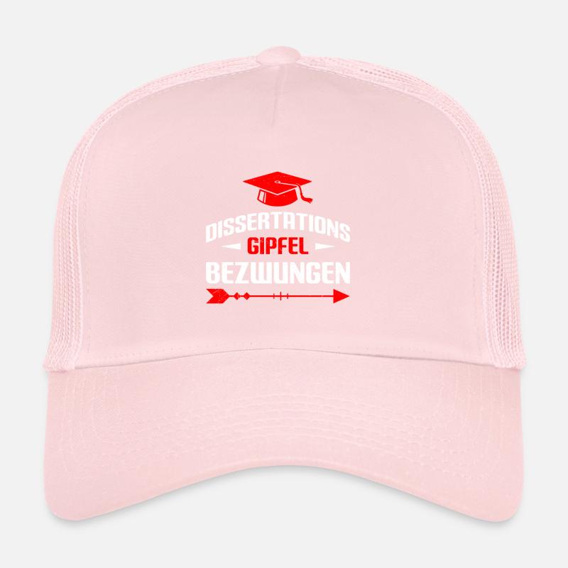Doktortitel CONQUERED DISSERTATION MOUNTAIN Lustig Trucker Cap