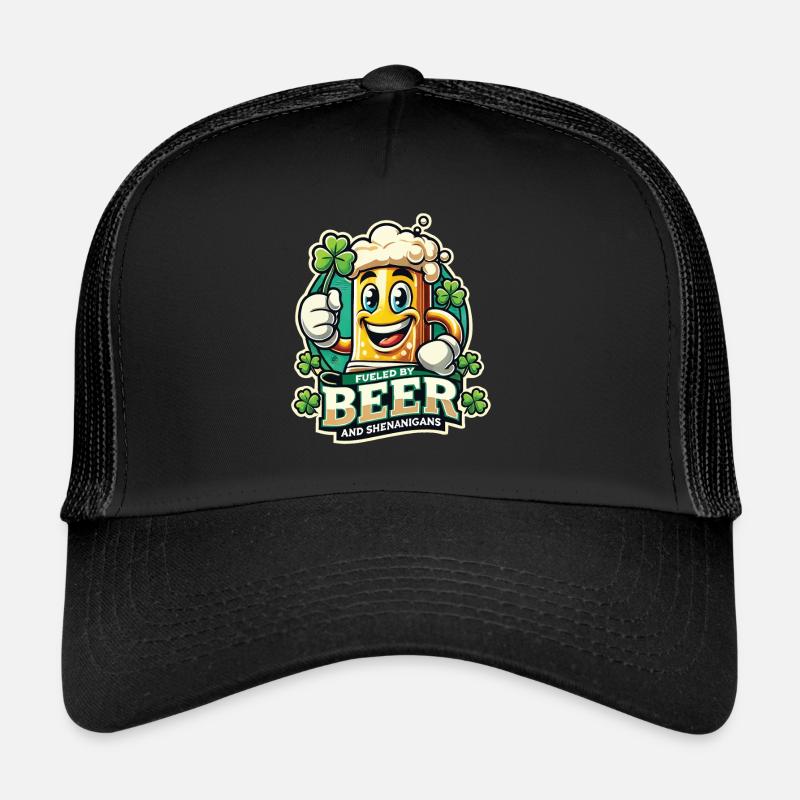 St. Patricks Day Lustiger Bier Humor Trucker Cap