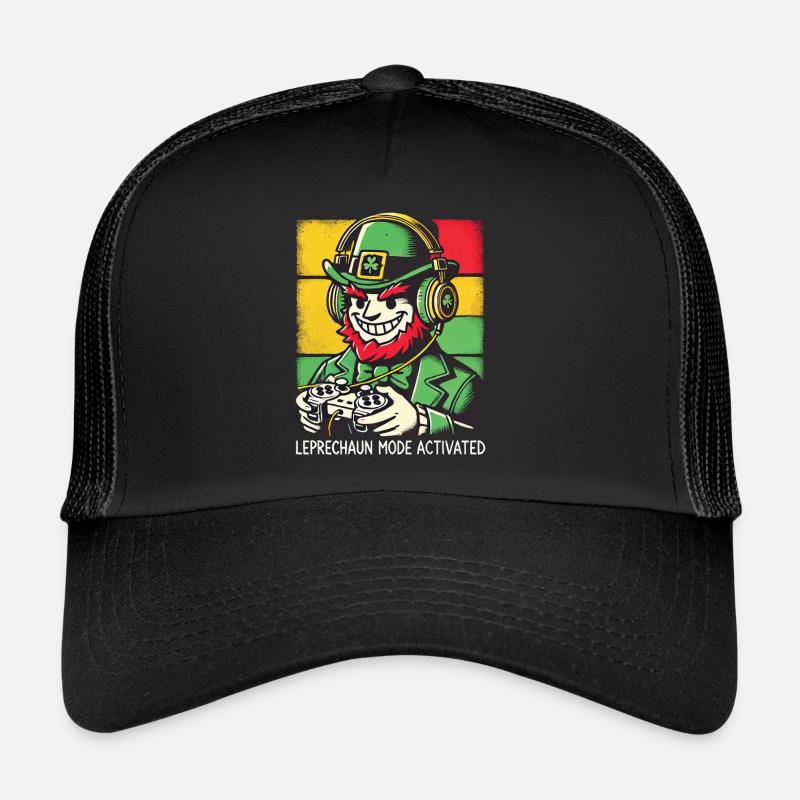 Le mode lutin a activé le jeu de la Saint-Patrick Casquette trucker 