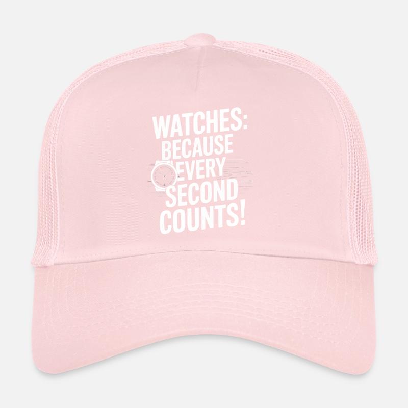 Montres : Parce que chaque seconde compte ! Casquette trucker 