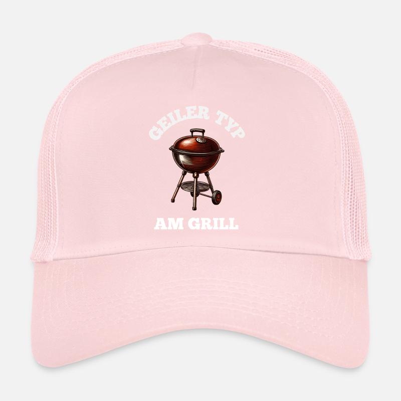 Guy At The Grill Funny BBQ Grilling Gift Trucker Cap