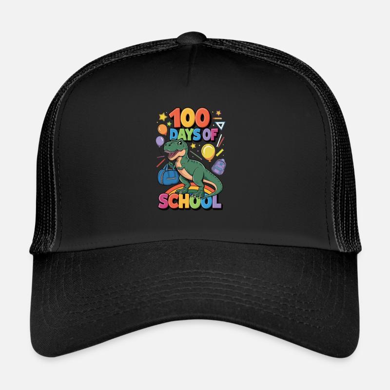 100e jour d’école 100 jour d’école des enfants Casquette trucker 