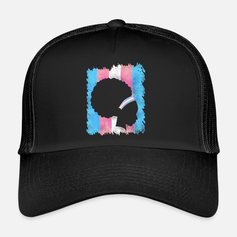 Transgender Trans LGBT Pride Trucker Cap