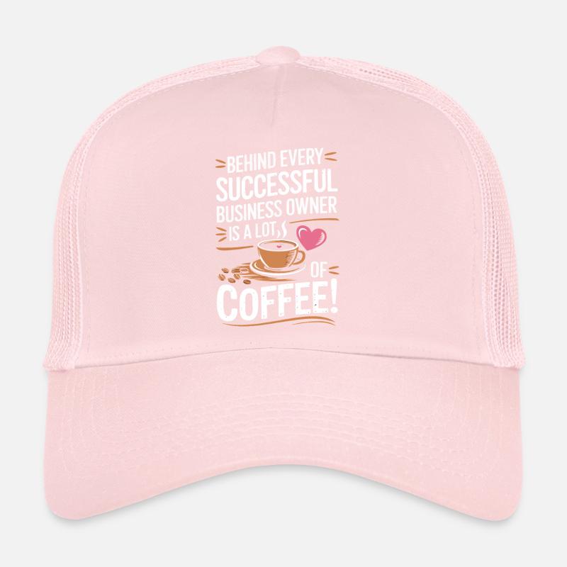 Derrière chaque propriétaire d’entreprise prospère se cache beaucoup de Casquette trucker 