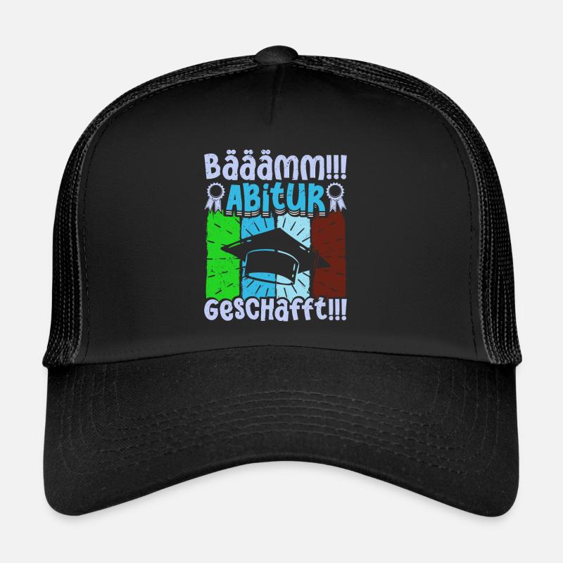 ABITUR GESCHAFFT!! Abi Geschafft Lustiges Trucker Cap