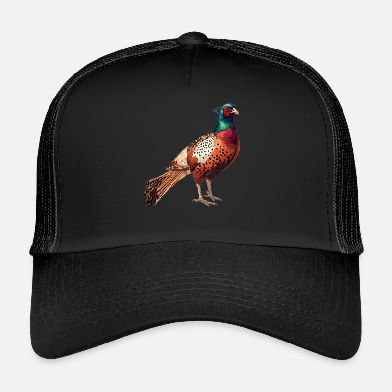 Fasane Fasan - Trucker Cap - Schwarz/Schwarz