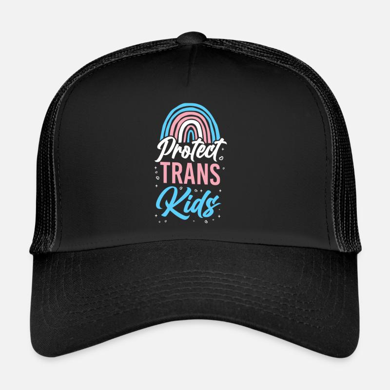 Transgender Trans LGBT Pride Trucker Cap