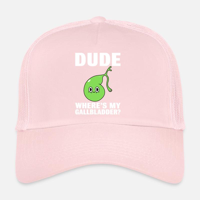 Cholécystectomie drôle d’ablation de la vésicule biliaire Casquette trucker 