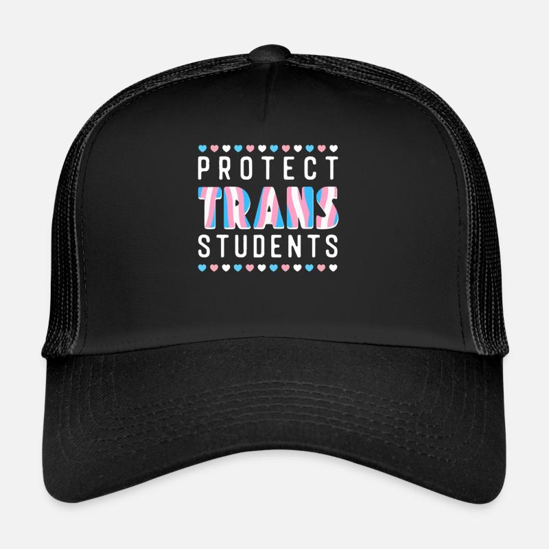 Transgender Trans LGBT Pride Trucker Cap