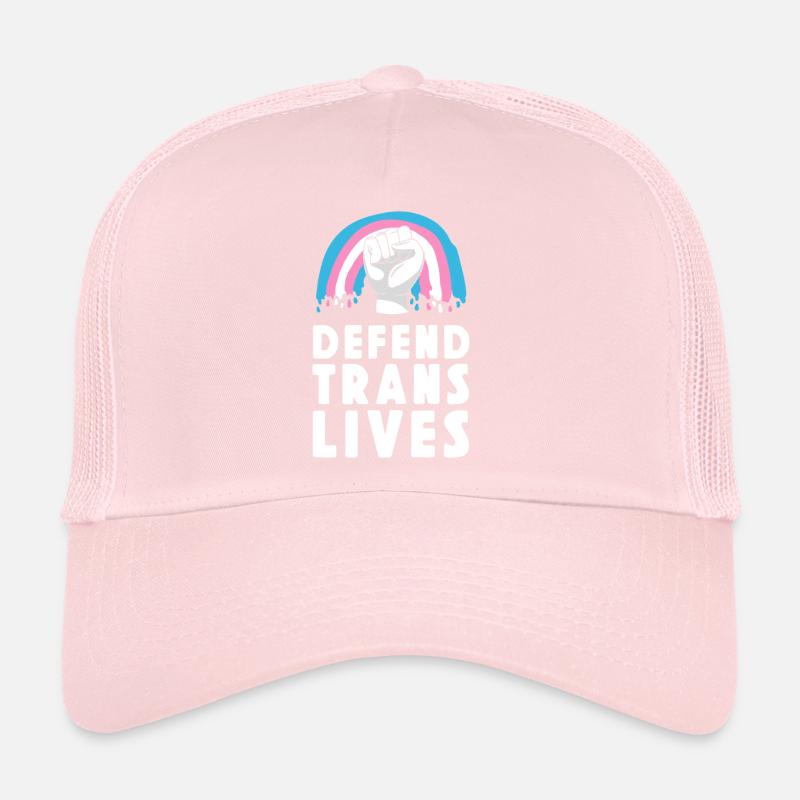 Fierté LGBT transgenre Casquette trucker 