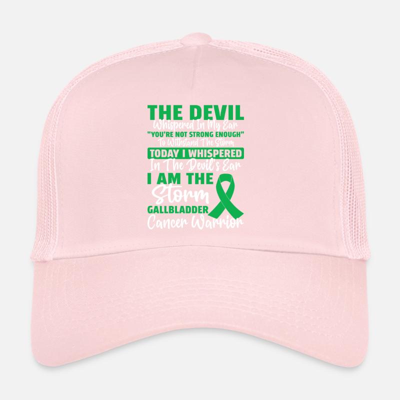 Le diable murmure à l’oreille Vésicule biliaire drôle Casquette trucker 