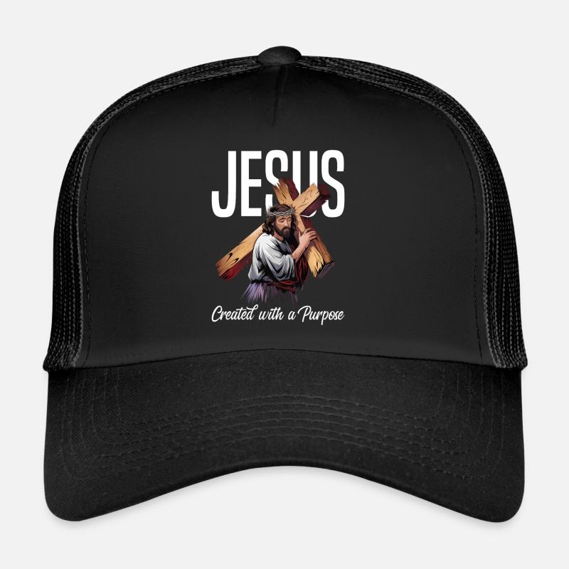 Jésus a créé dans un but précis Casquette trucker 