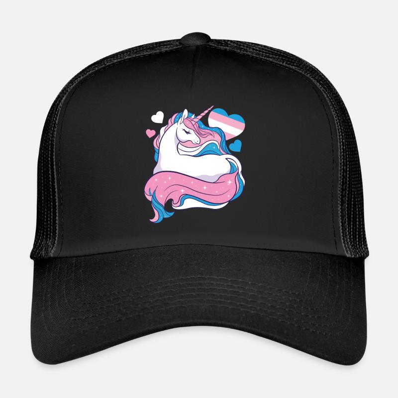 Transgender Trans LGBT Pride Trucker Cap