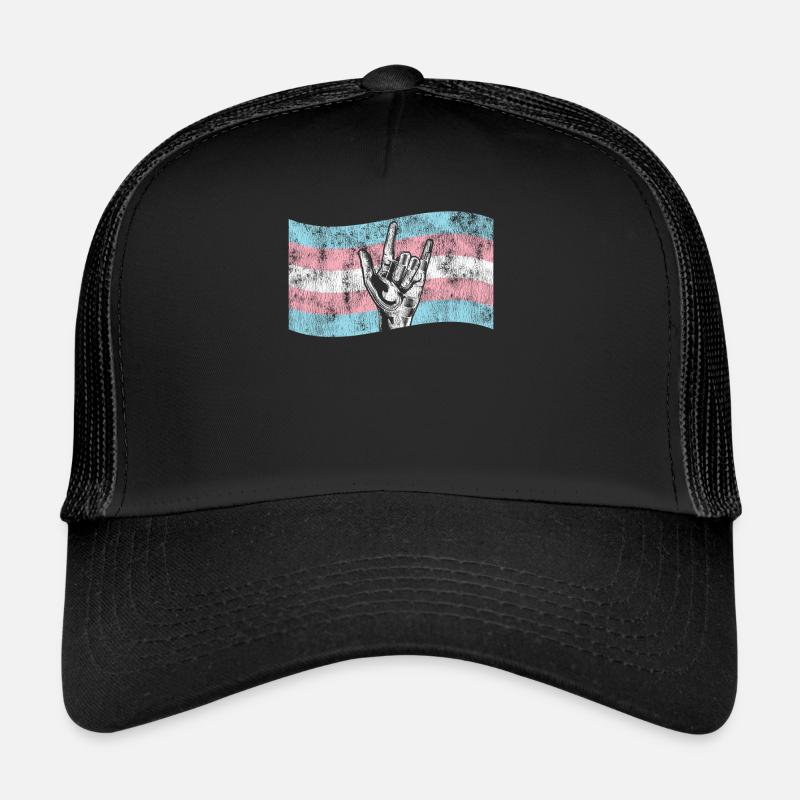 Fierté LGBT transgenre Casquette trucker 