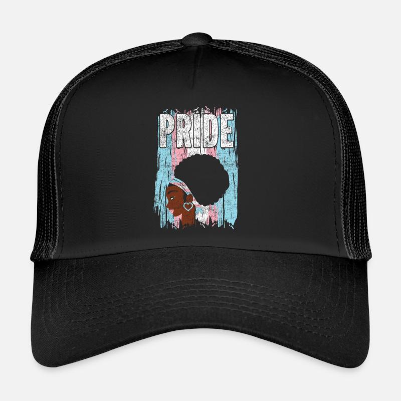 Transgender Trans LGBT Pride Trucker Cap