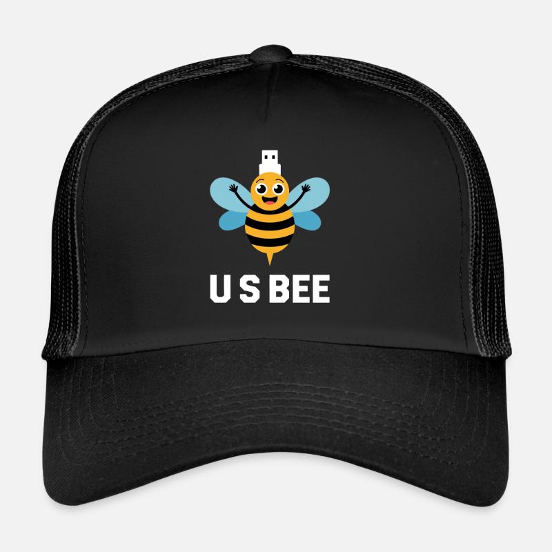USBEE Bee avec clé USB Casquette trucker 