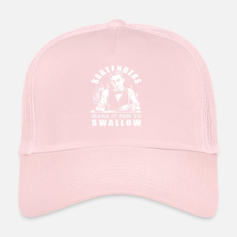 Bartenders make it fun to swallow Trucker Cap