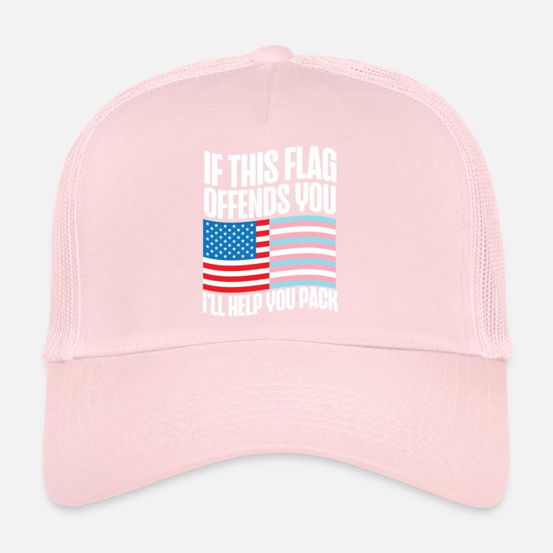 Fierté LGBT transgenre Casquette trucker 
