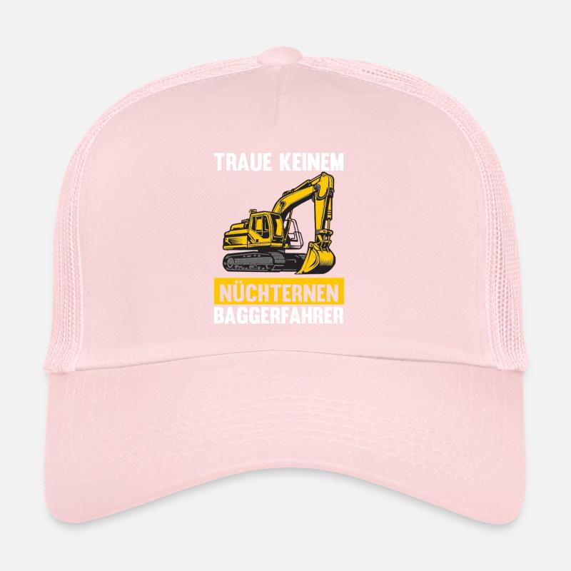 Bagger Fahrer Bagger Bauen Geschenk Trucker Cap