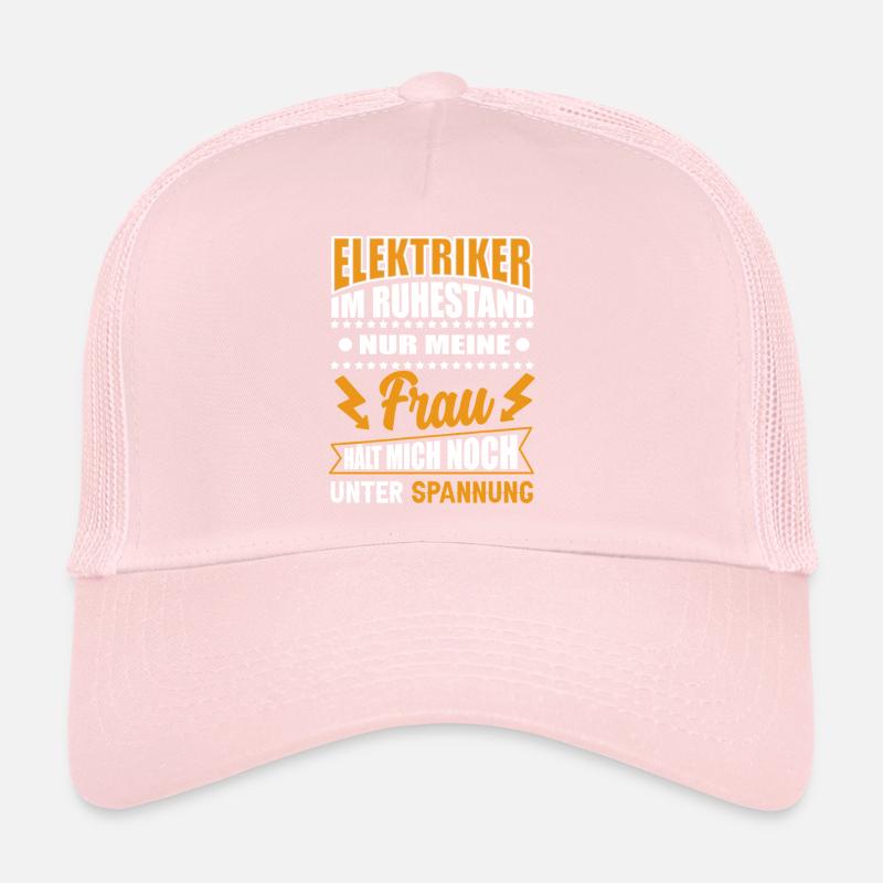 Elektriker im Ruhestand Trucker Cap