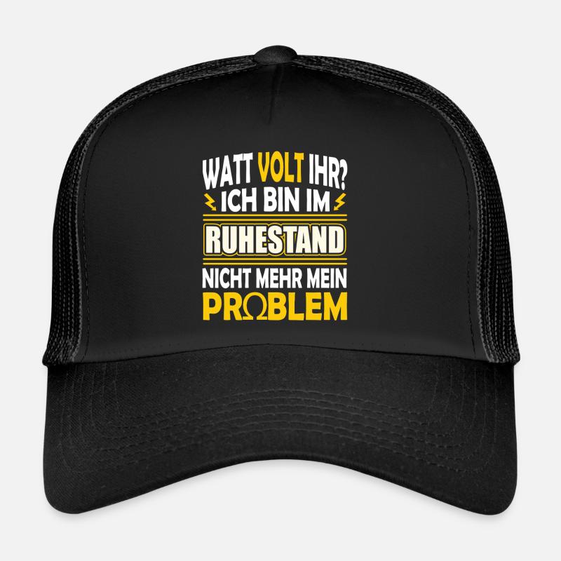 Elektriker - Ich bin im Ruhestand Trucker Cap