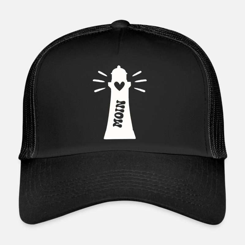 Phare Mer Baltique Mer du Nord Moin Casquette trucker 