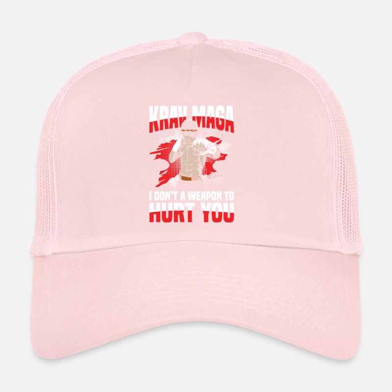 Déclaration du combattant de Krav Maga Je ne suis pas une arme Casquette trucker 