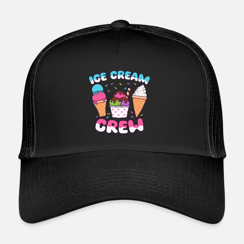 Crème glacée Crème glacée d’été Funny Kids Popsicles Casquette trucker 