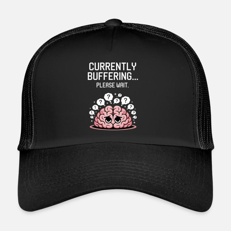 Drôle de pensée cérébrale dicton Casquette trucker 