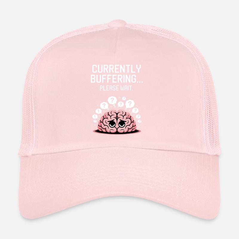 Drôle de pensée cérébrale dicton Casquette trucker 