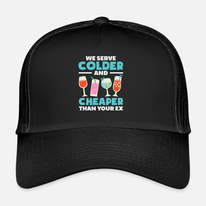 Bartender We serve colder Trucker Cap