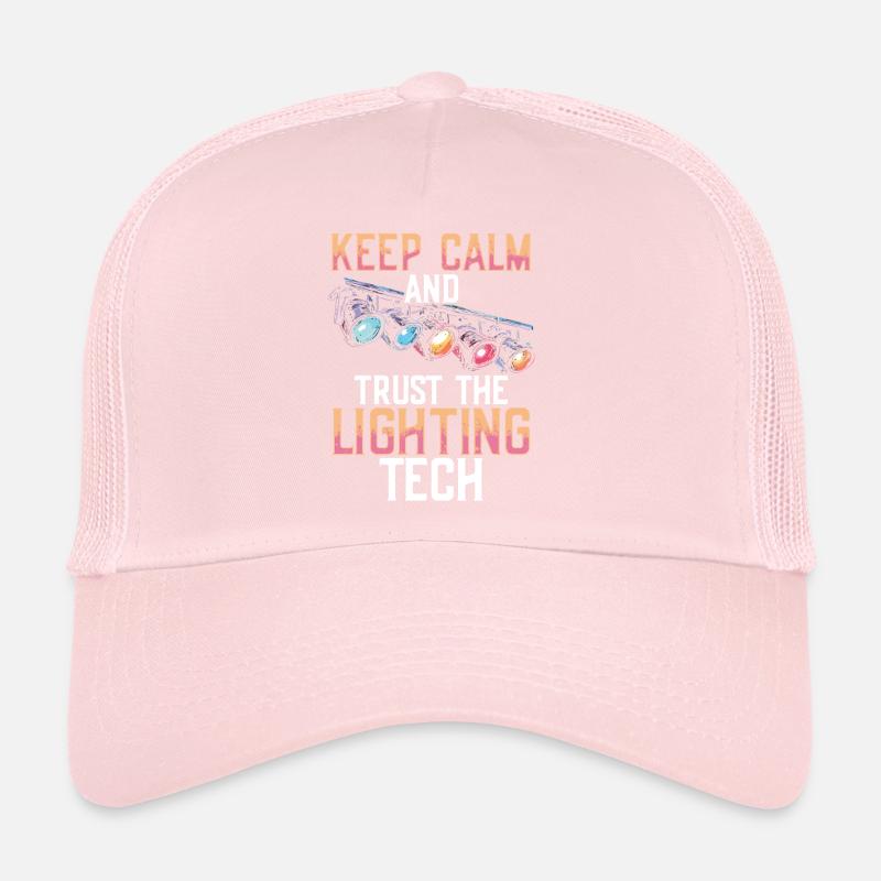 Lichttechniker Beleuchtungstechniker Lichttechnik Trucker Cap