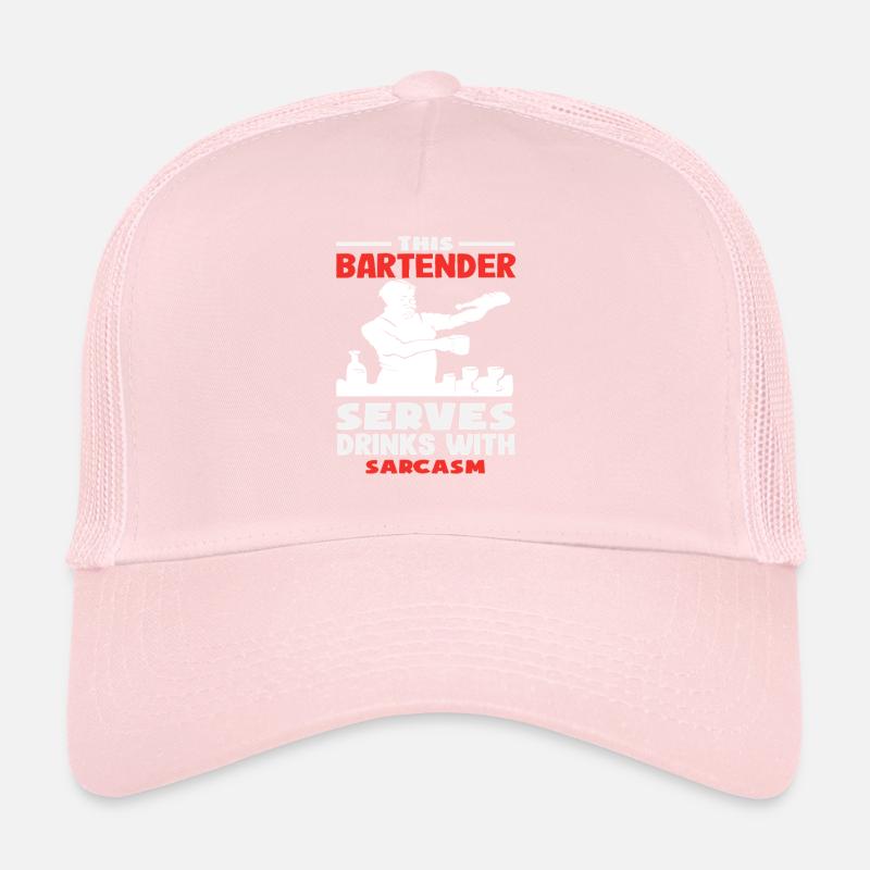 Dieser Barkeeper Serviert Drinks Mit Sarkasmus Trucker Cap