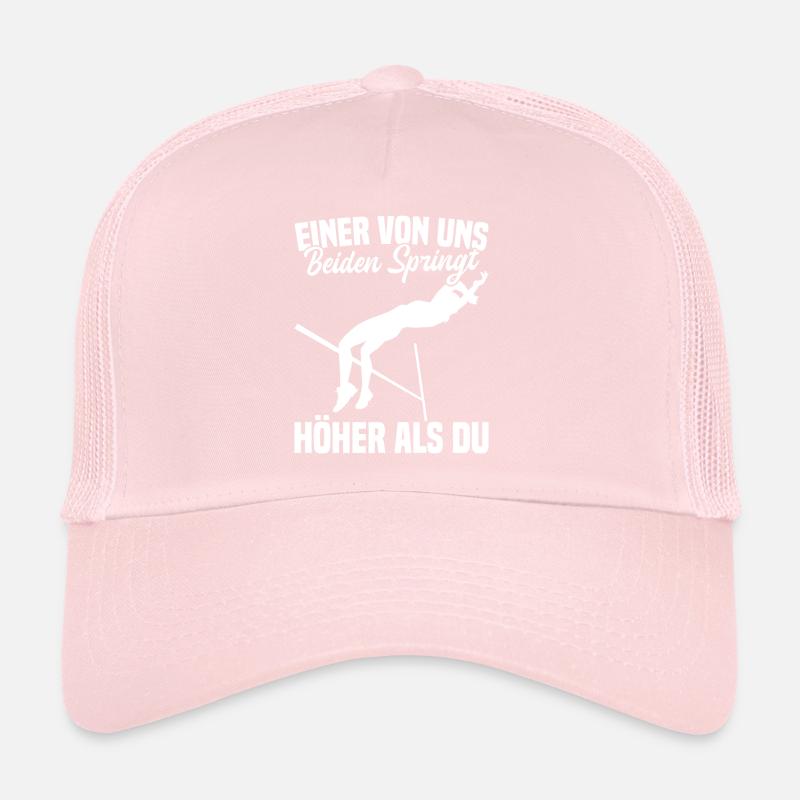 Saut en hauteur - l’un de nous saute plus haut que vous Casquette trucker 