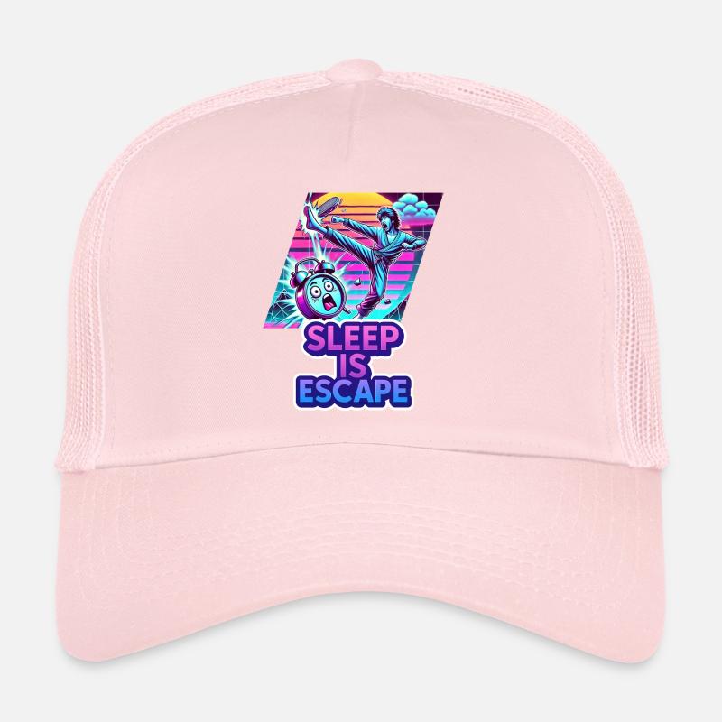 Le sommeil, c’est l’évasion – Le sommeil est la seule issue de secours Casquette trucker 