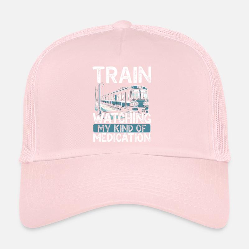 train driver train lover station Trucker Cap