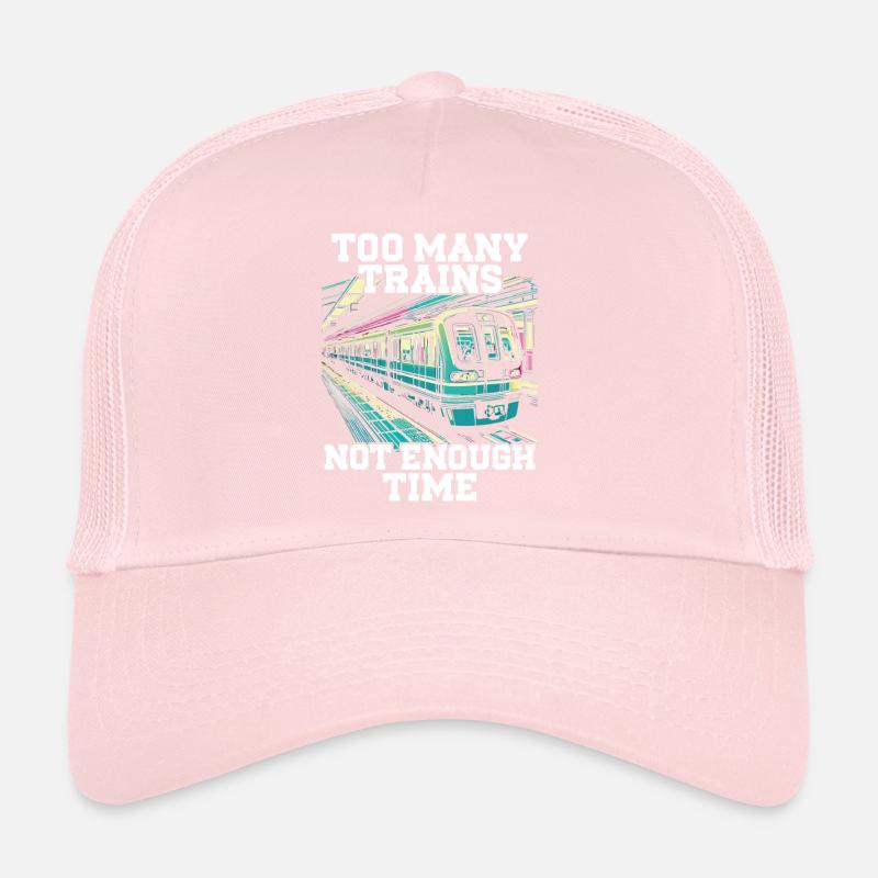 train driver train lover station Trucker Cap